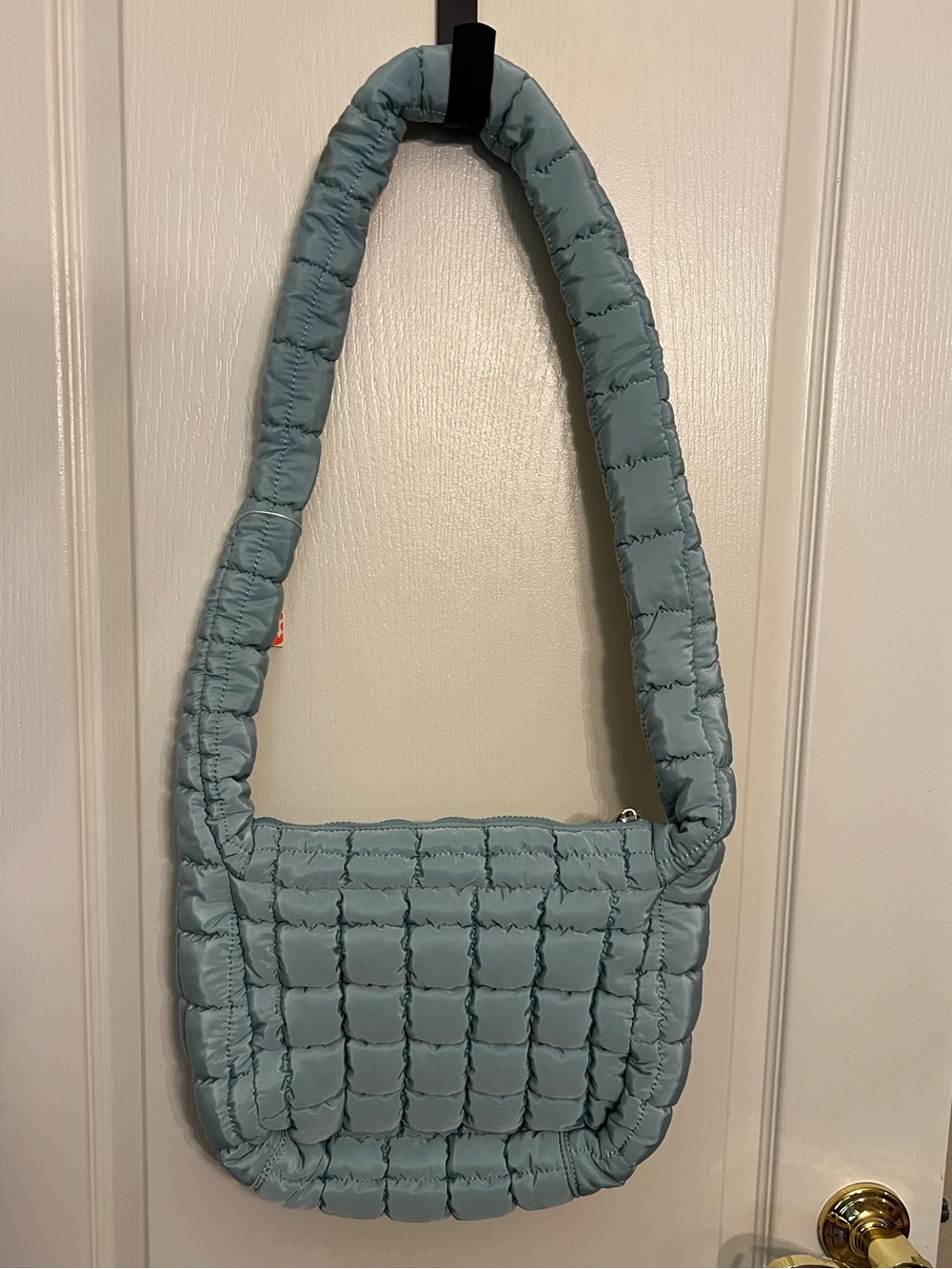 FP Movement Quilted Baby Carryall Sling Bag In Sterling Blue NWT - Picture 4 of 5